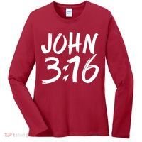 John 3:16 Women's Long Sleeve Shirt thumb 0
