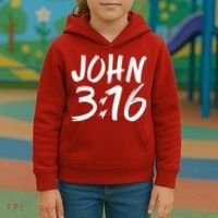 John 3:16 Kids Hoodie thumb 3