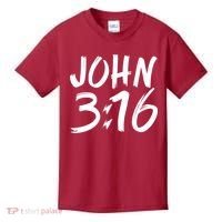 John 3:16 Kids T-Shirt thumb 0