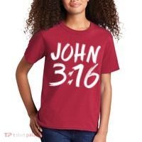 John 3:16 Kids T-Shirt thumb 2
