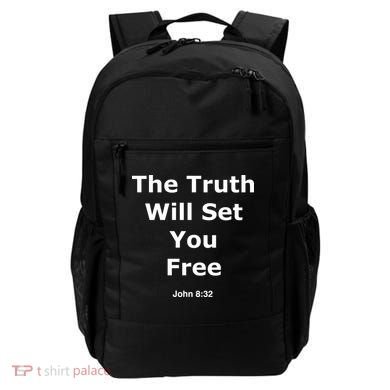 John 8:32 The Truth Will Set You Free Backpack