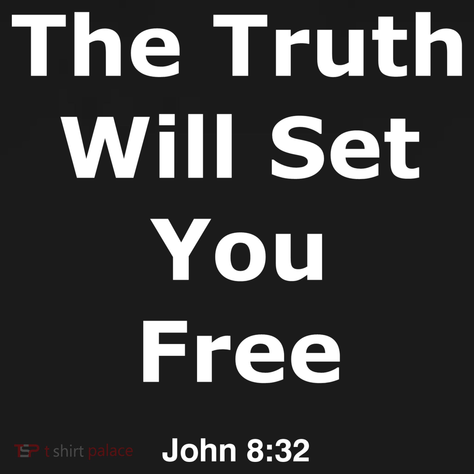 John 8:32 The Truth Will Set You Free Visor