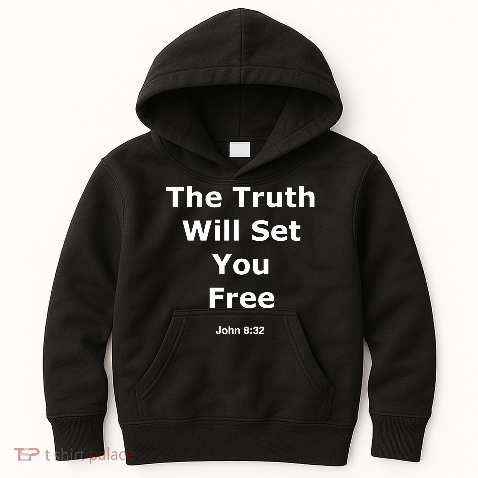 John 8:32 The Truth Will Set You Free Kids Hoodie