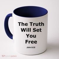 John 8:32 The Truth Will Set You Free Coffee Mug thumb 0