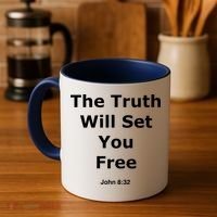 John 8:32 The Truth Will Set You Free Coffee Mug thumb 4