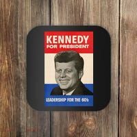 John F. Kennedy 1960 Campaign Poster Coaster thumb 0