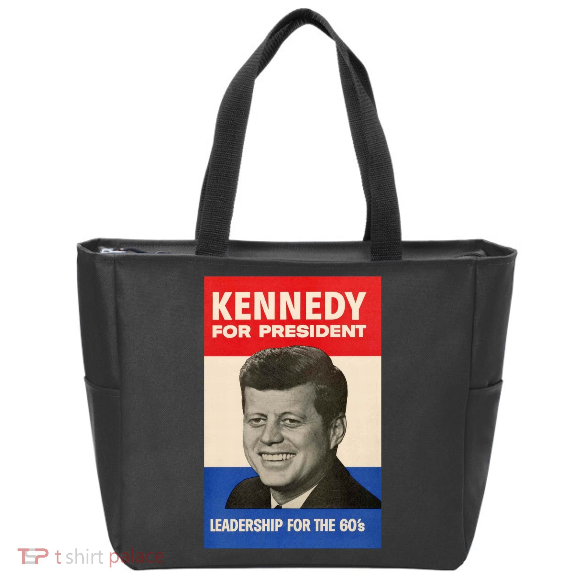 John F. Kennedy 1960 Campaign Poster Tote Bag