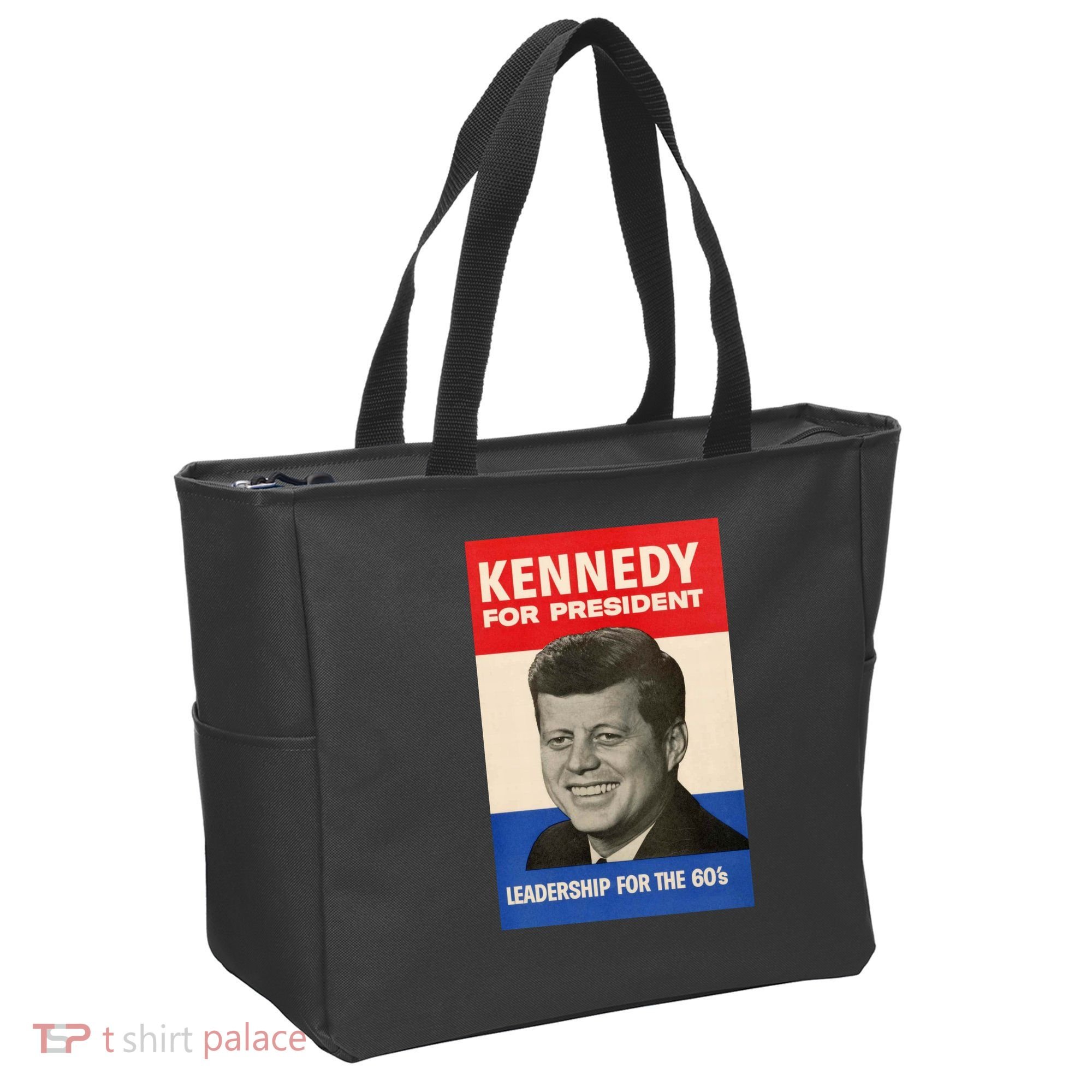 John F. Kennedy 1960 Campaign Poster Tote Bag