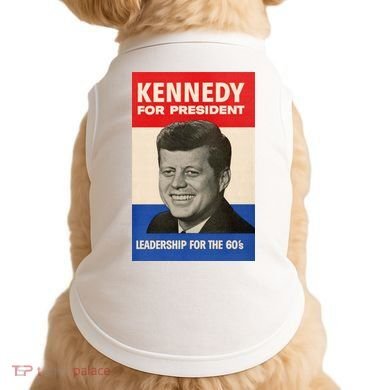 John F. Kennedy 1960 Campaign Poster Doggie Tank