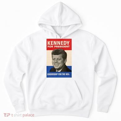 John F. Kennedy 1960 Campaign Poster Hoodie