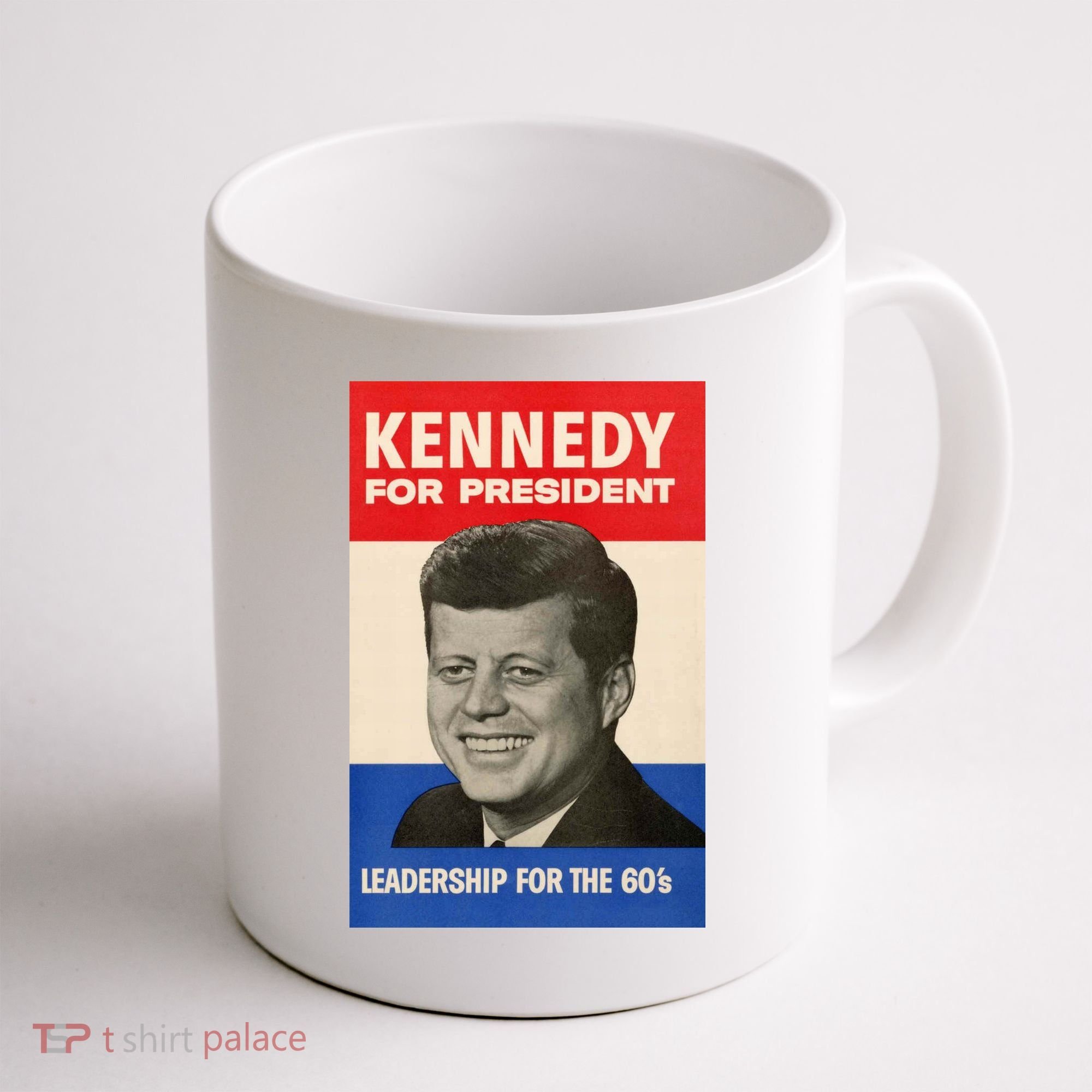 John F. Kennedy 1960 Campaign Poster Coffee Mug