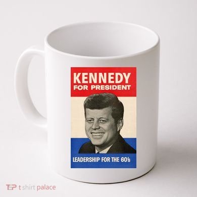 John F. Kennedy 1960 Campaign Poster Coffee Mug