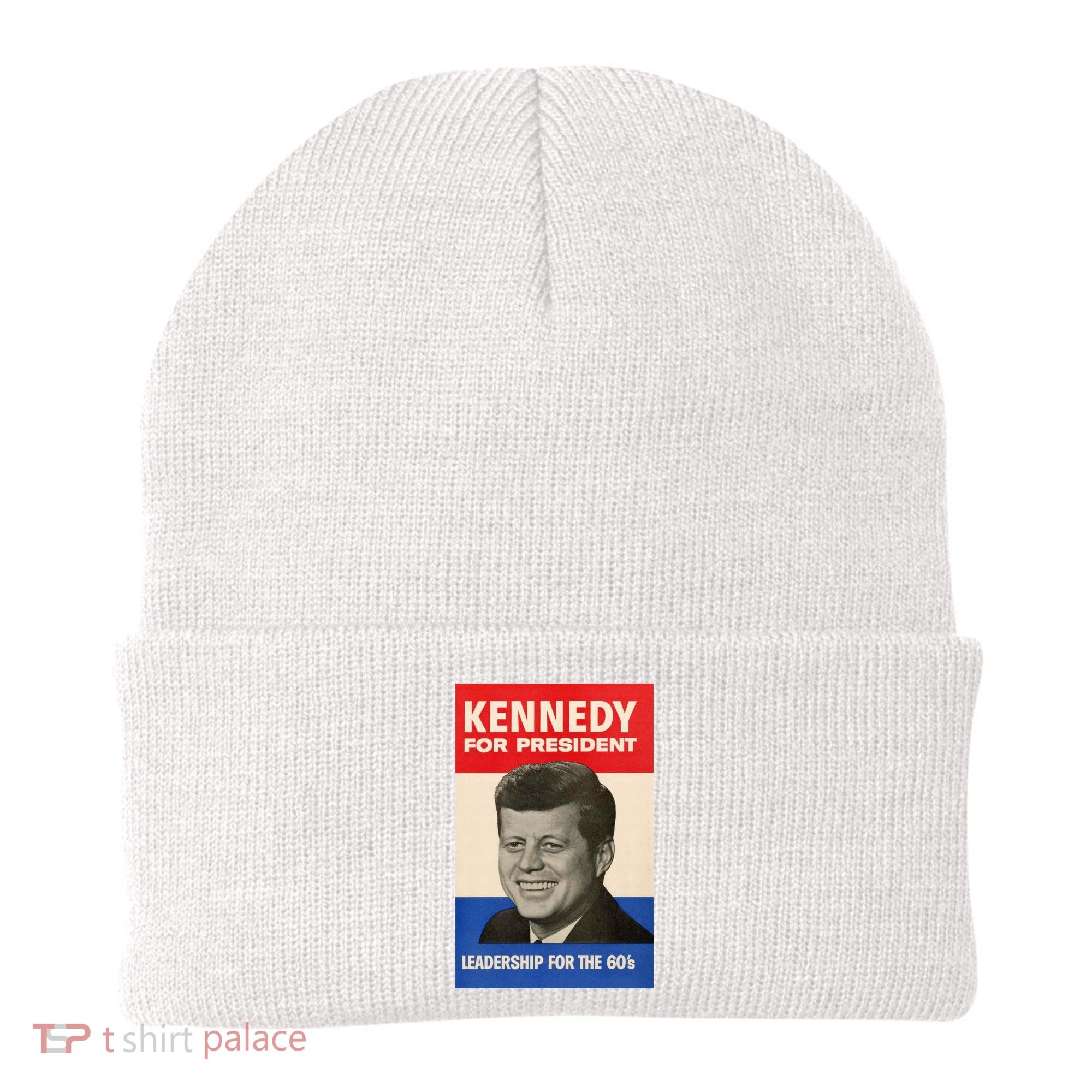 John F. Kennedy 1960 Campaign Poster Beanie