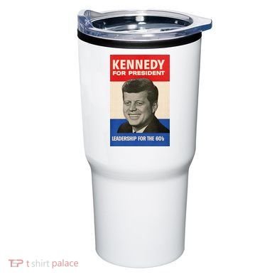 John F. Kennedy 1960 Campaign Poster Tumbler