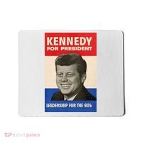 John F. Kennedy 1960 Campaign Poster Mousepad thumb 0
