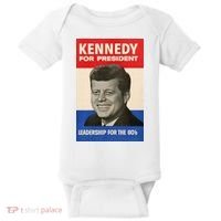 John F. Kennedy 1960 Campaign Poster Baby Bodysuit thumb 0