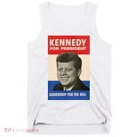 John F. Kennedy 1960 Campaign Poster Tank Top thumb 0