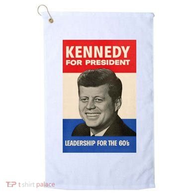 John F. Kennedy 1960 Campaign Poster Golf Towel