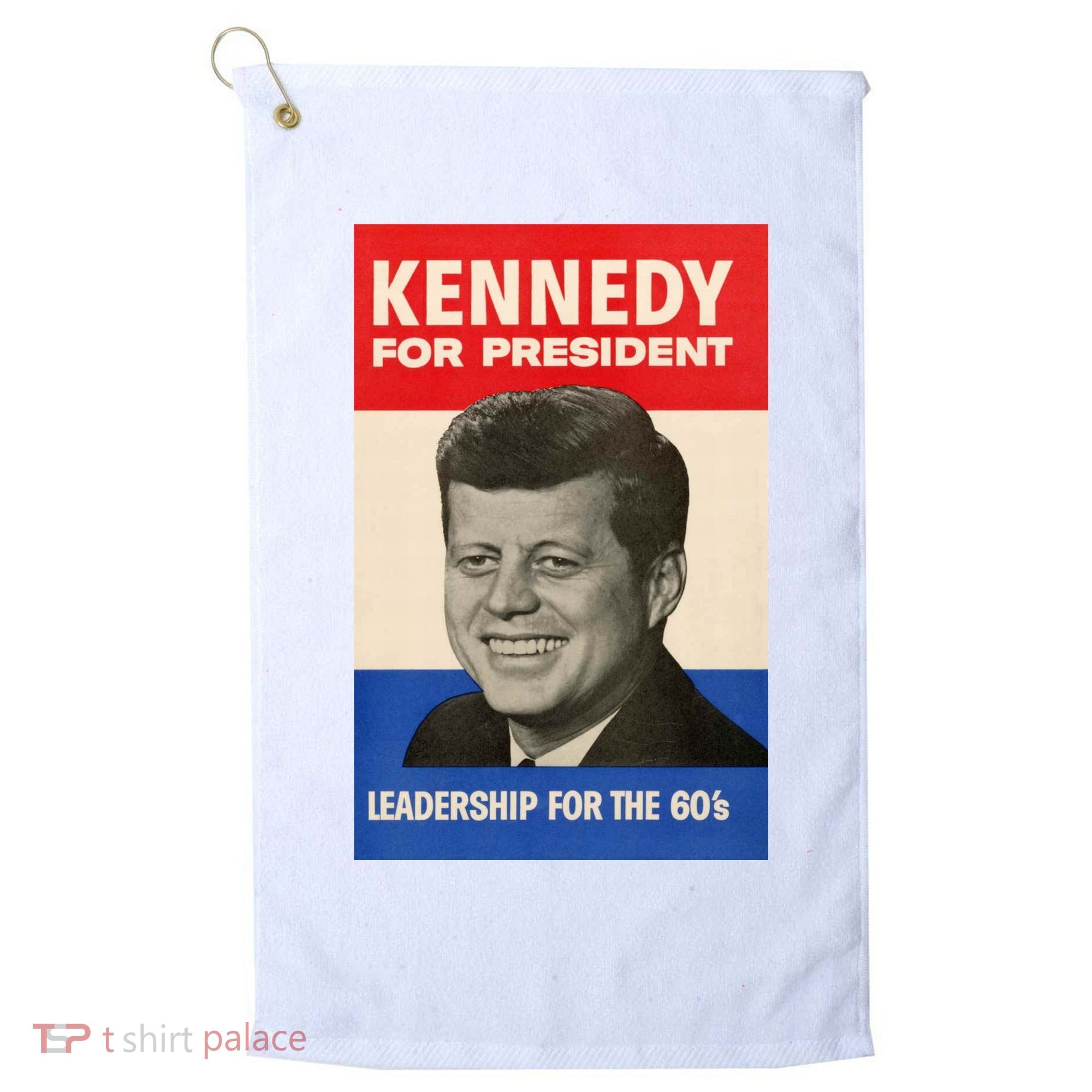 John F. Kennedy 1960 Campaign Poster Golf Towel