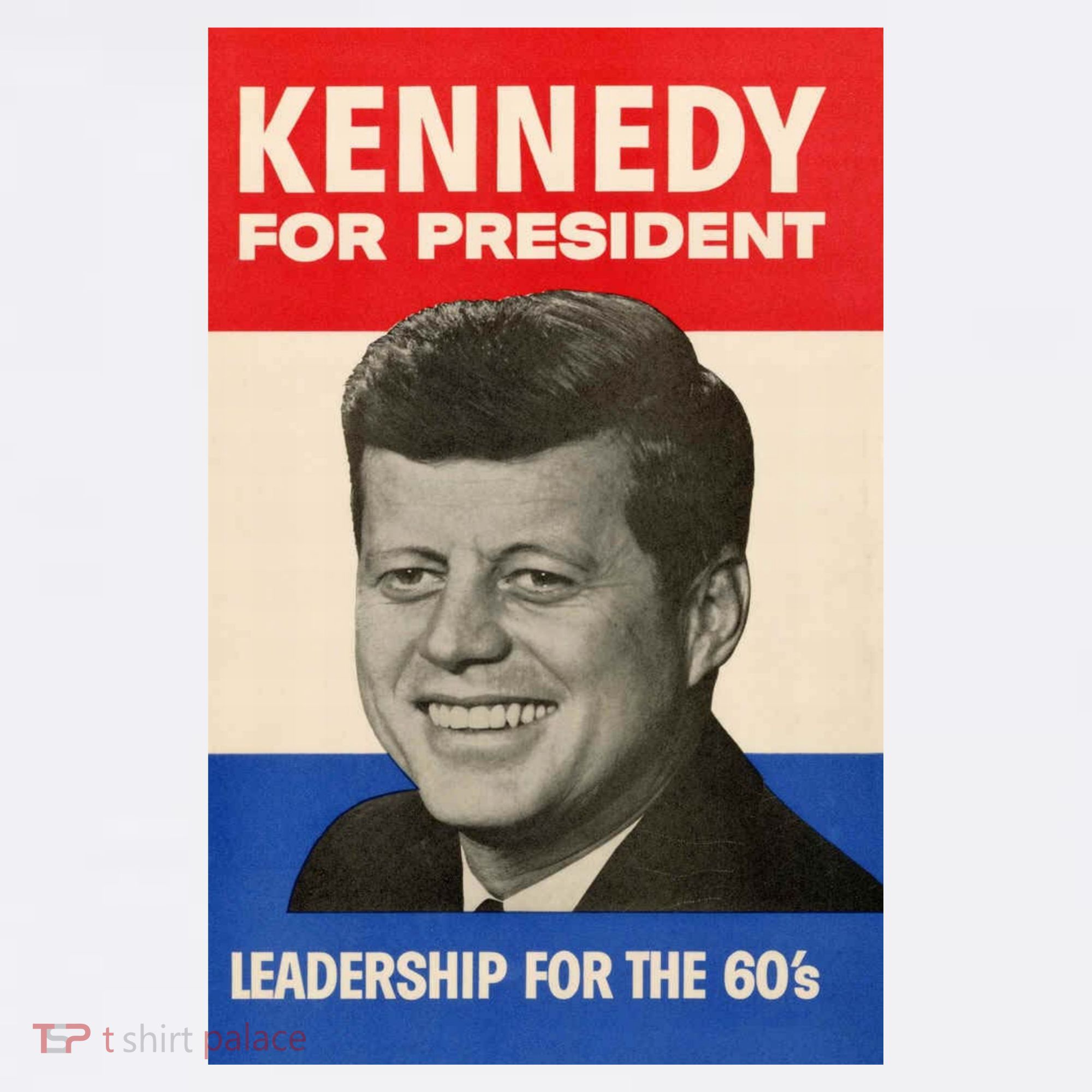 John F. Kennedy 1960 Campaign Poster Women's T-Shirt