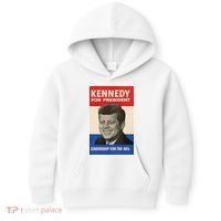 John F. Kennedy 1960 Campaign Poster Kids Hoodie thumb 0