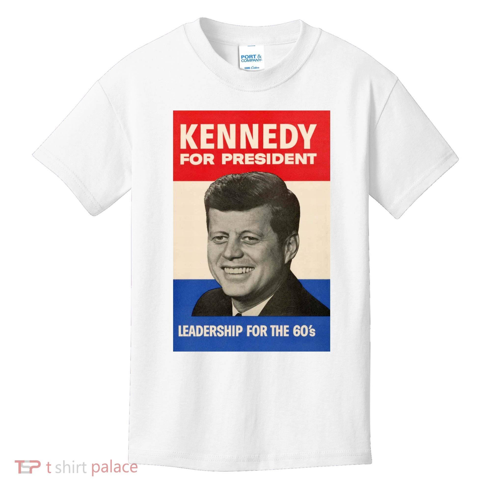 John F. Kennedy 1960 Campaign Poster Kids T-Shirt