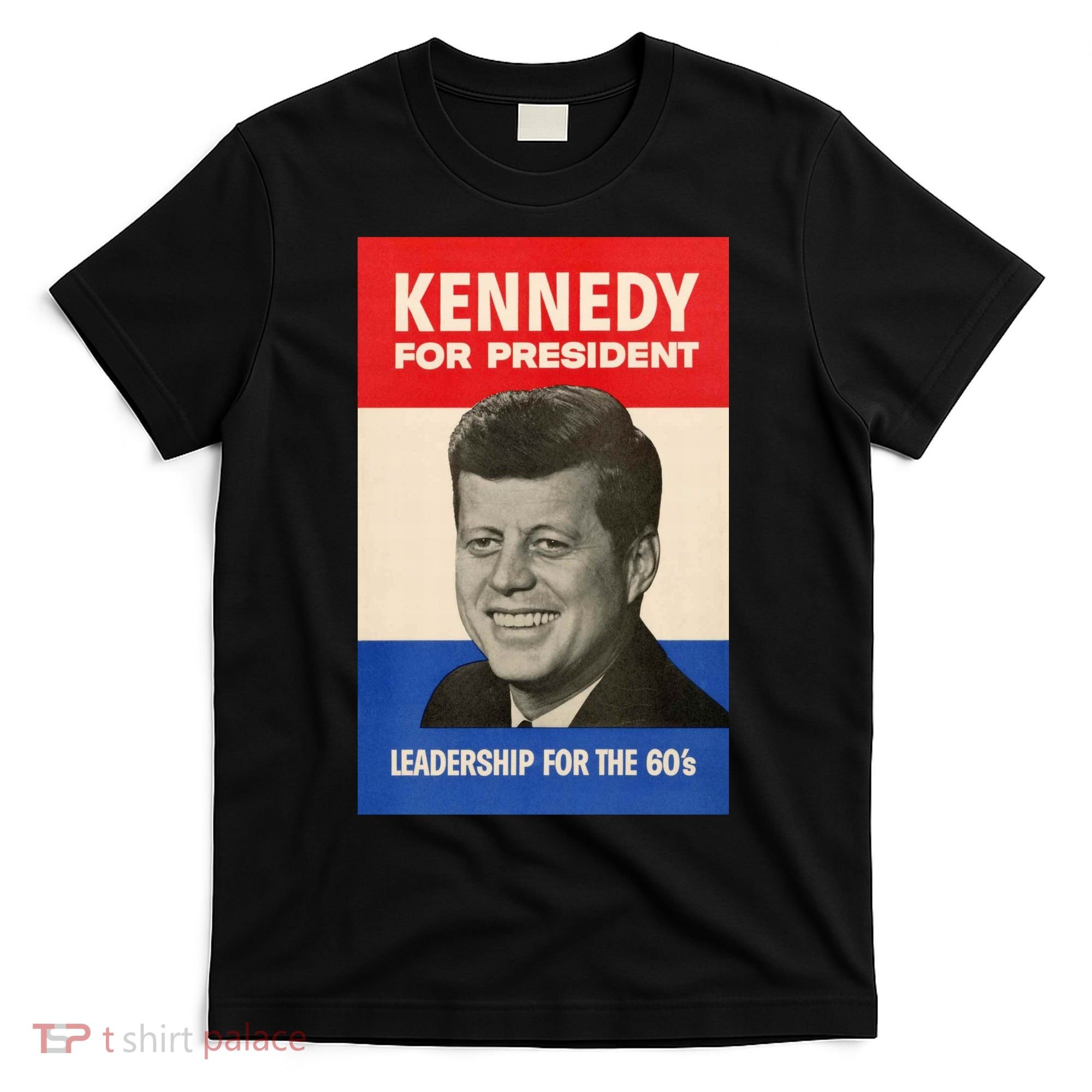 John F. Kennedy 1960 Campaign Vintage Poster T-Shirt