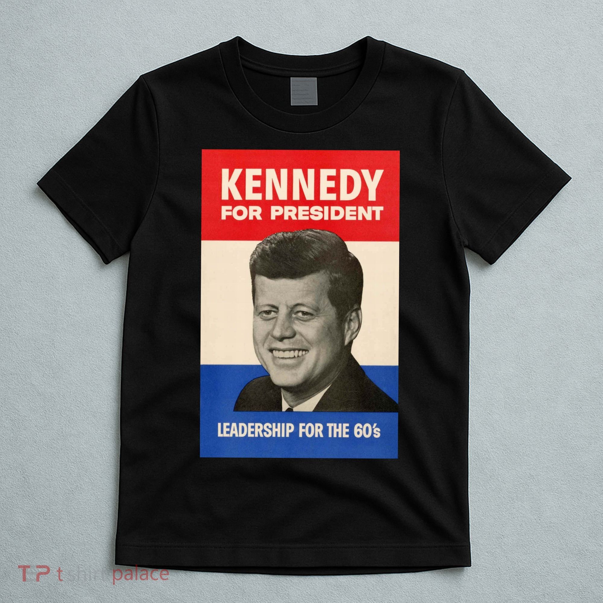 John F. Kennedy 1960 Campaign Vintage Poster T-Shirt