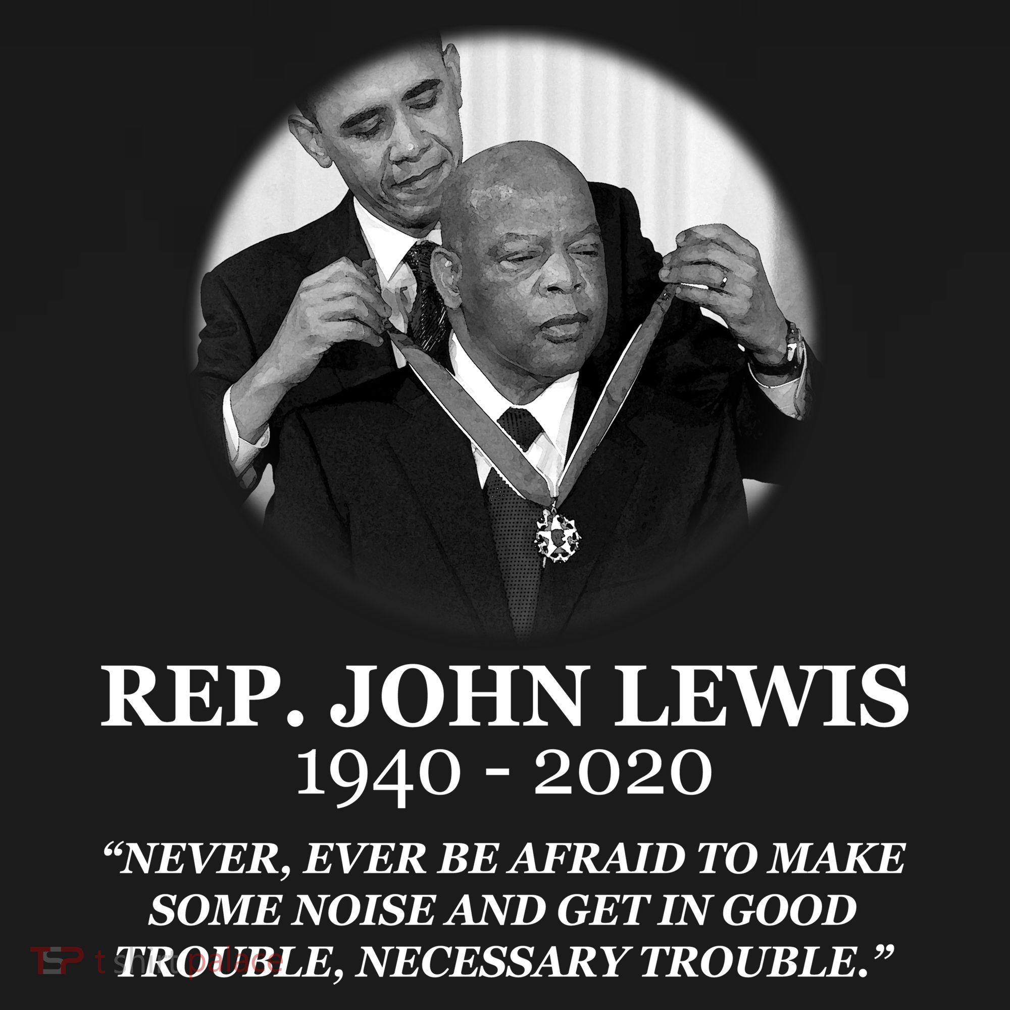 John Lewis Medal Of Freedom RIP 1940-2020 Mousepad