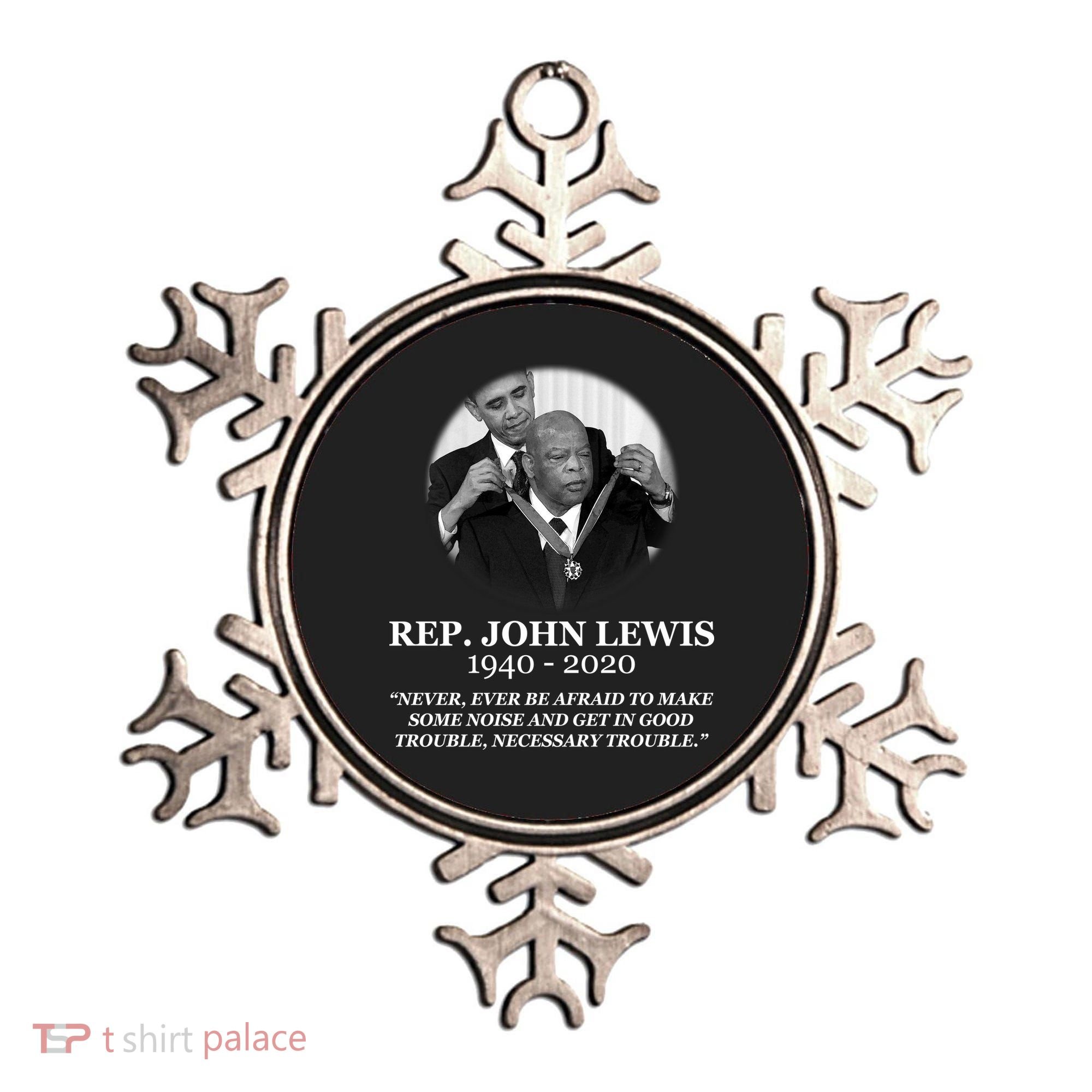 John Lewis Medal Of Freedom RIP 1940-2020 Ornament