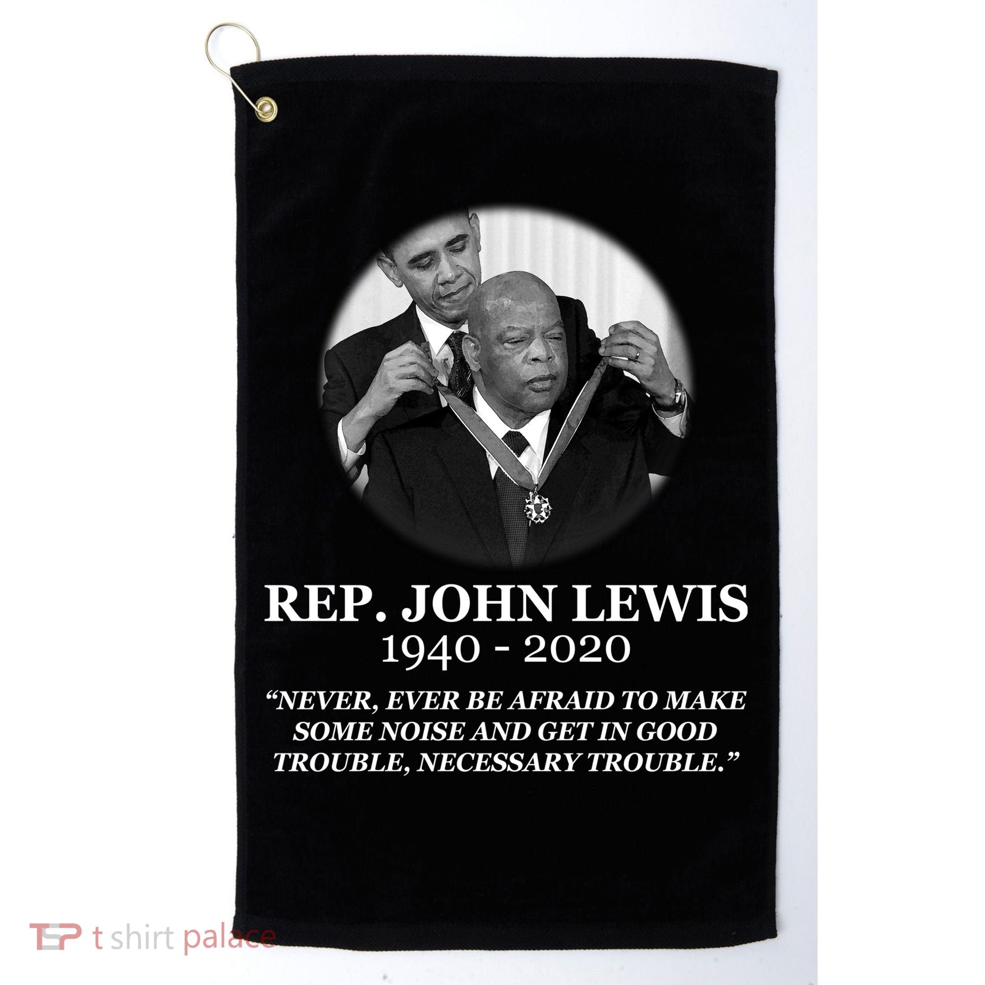 John Lewis Medal Of Freedom RIP 1940-2020 Golf Towel