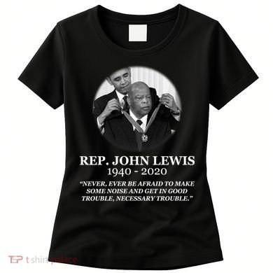 John Lewis Medal Of Freedom RIP 1940-2020 Women's T-Shirt