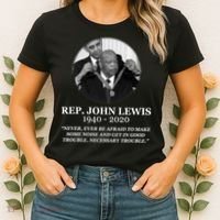 John Lewis Medal Of Freedom RIP 1940-2020 Women's T-Shirt thumb 2