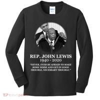 John Lewis Medal Of Freedom RIP 1940-2020 Kids Long Sleeve Shirt thumb 0