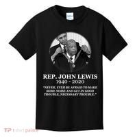 John Lewis Medal Of Freedom RIP 1940-2020 Kids T-Shirt thumb 0