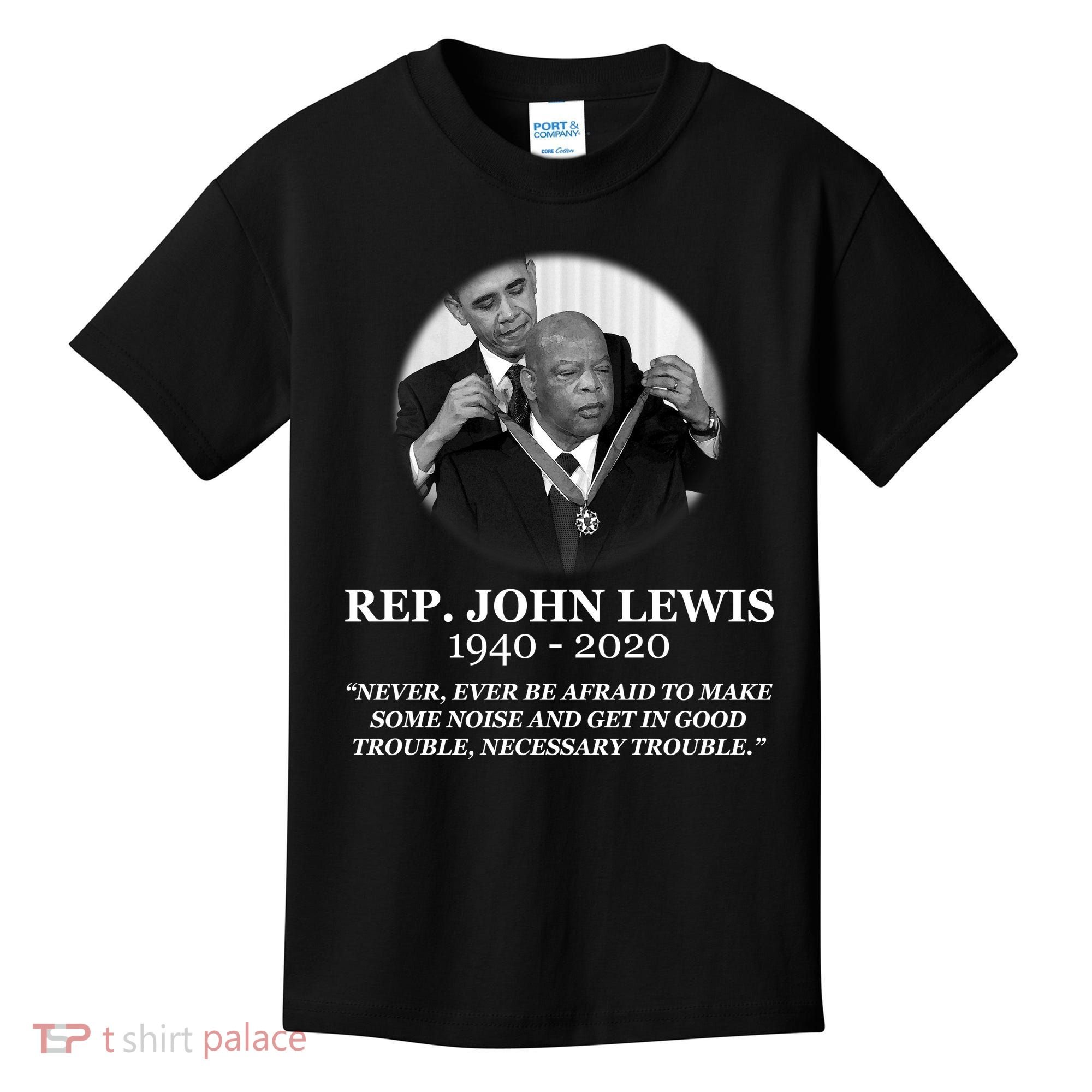 John Lewis Medal Of Freedom RIP 1940-2020 Kids T-Shirt