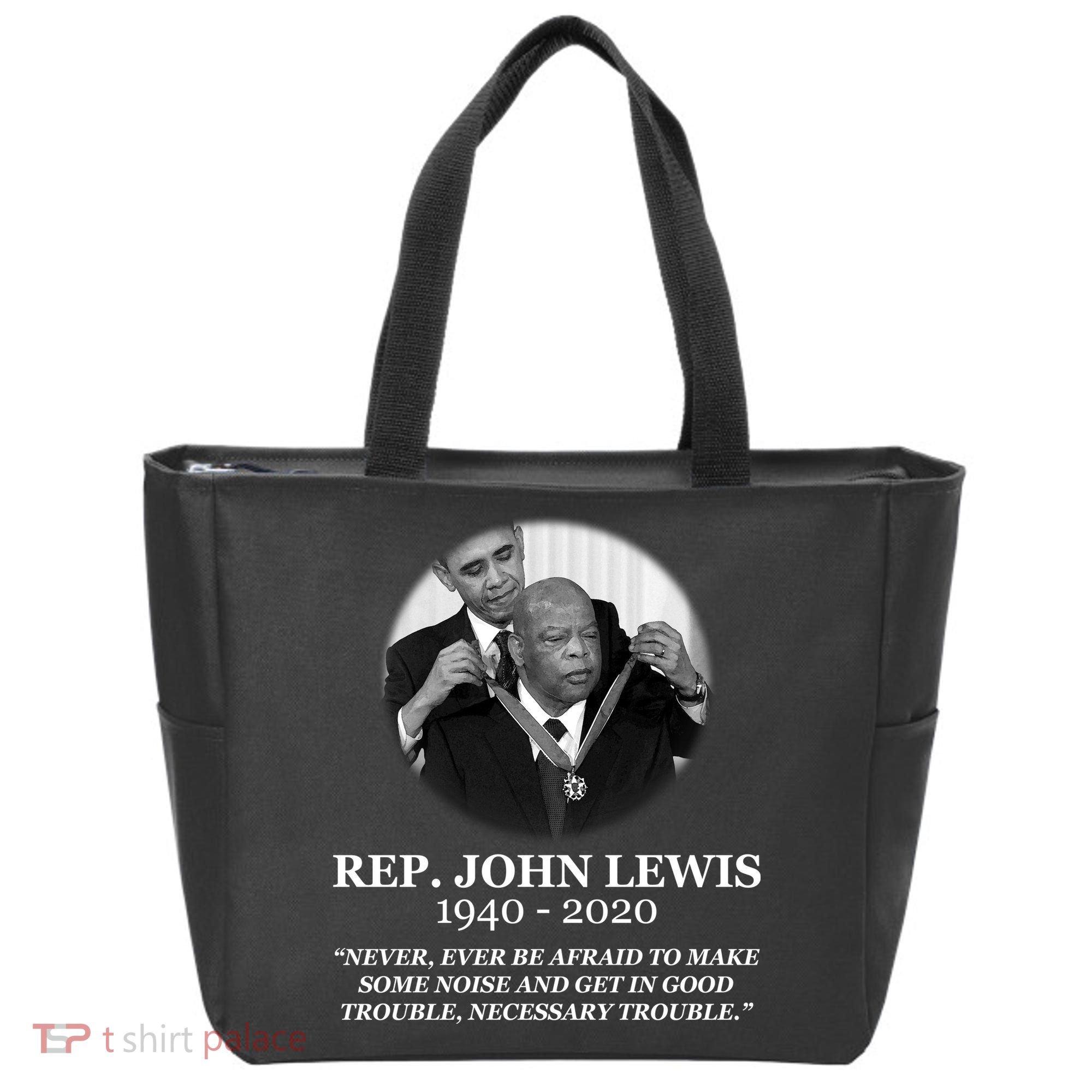John Lewis Medal Of Freedom RIP 1940-2020 Tote Bag