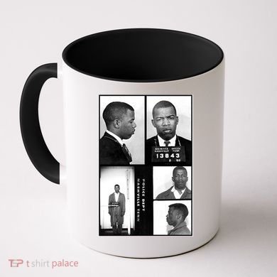 John Lewis Mug Shots Civil Rights Leader Coffee Mug