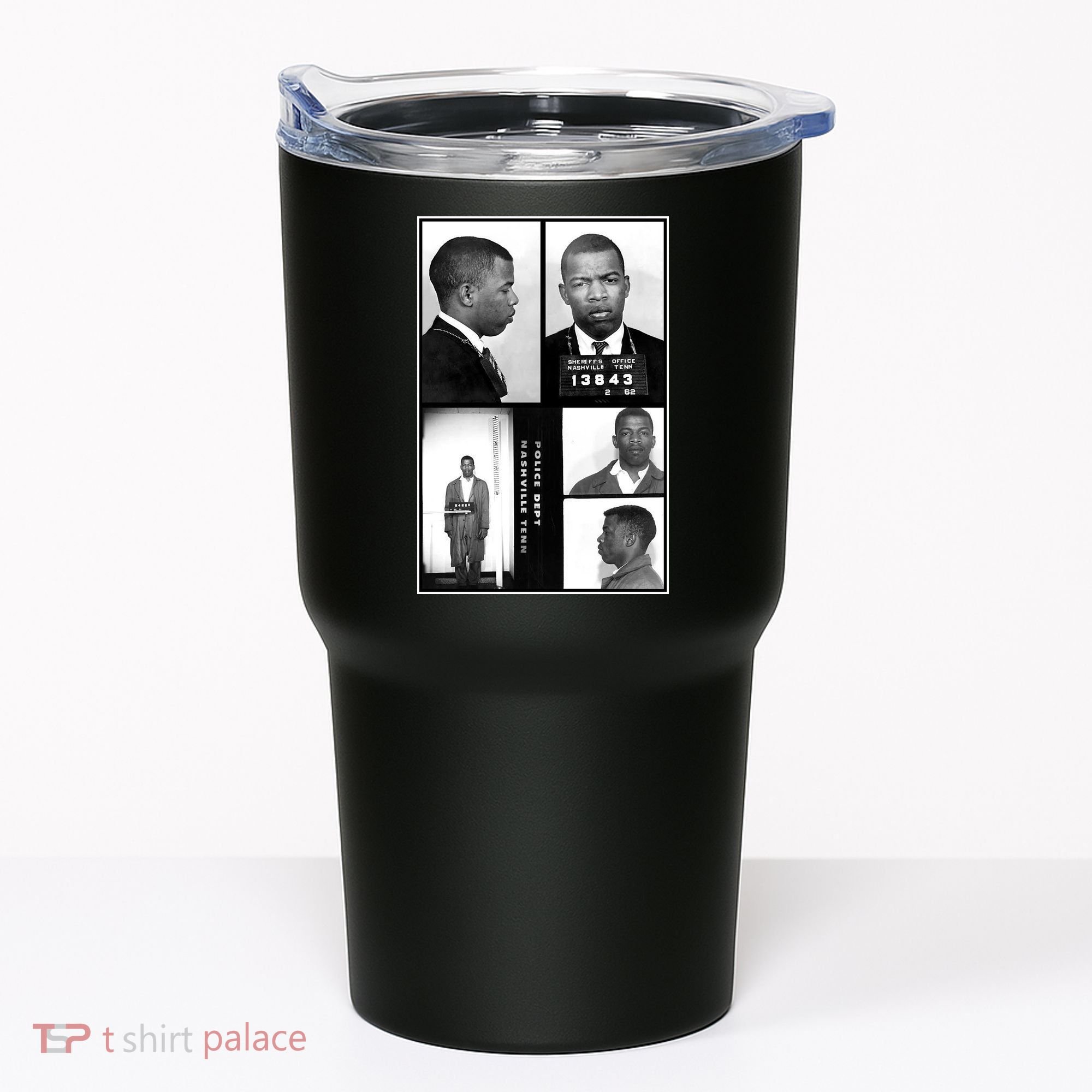 John Lewis Mug Shots Civil Rights Leader Tumbler