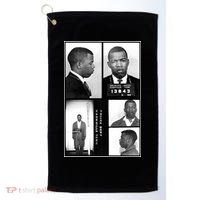 John Lewis Mug Shots Civil Rights Leader Golf Towel thumb 0