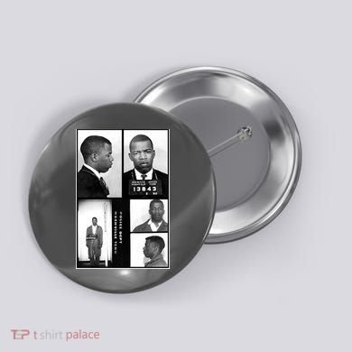 John Lewis Mug Shots Civil Rights Leader Button