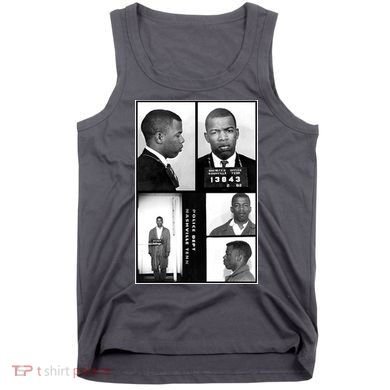 John Lewis Mug Shots Civil Rights Leader Tank Top