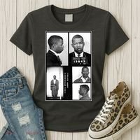 John Lewis Mug Shots Civil Rights Leader Women's T-Shirt thumb 3