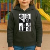 John Lewis Mug Shots Civil Rights Leader Kids Hoodie thumb 3