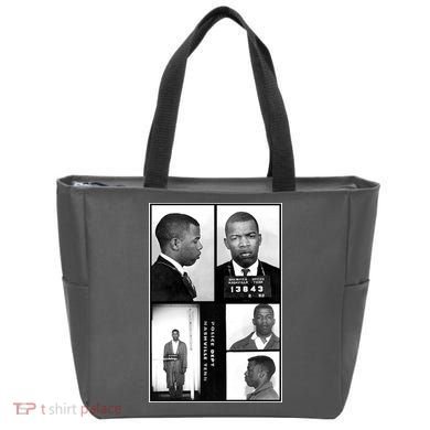 John Lewis Mug Shots Civil Rights Leader Tote Bag