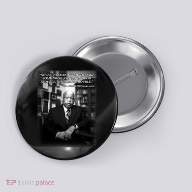 John Lewis Portrait Quote 1940-2020 Tribute Button