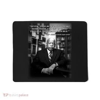 John Lewis Portrait Quote 1940-2020 Tribute Mousepad