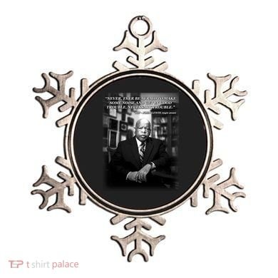 John Lewis Portrait Quote 1940-2020 Tribute Ornament