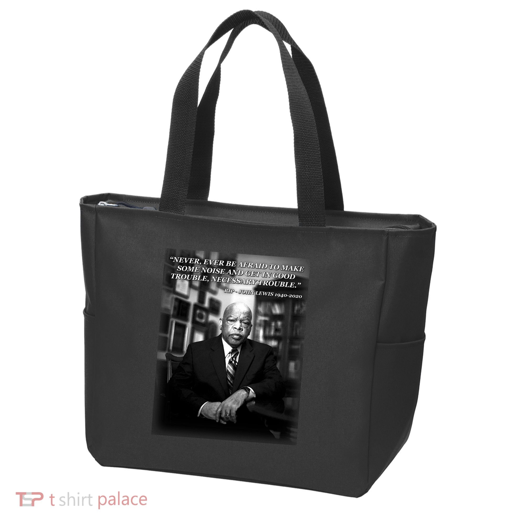 John Lewis Portrait Quote 1940-2020 Tribute Tote Bag