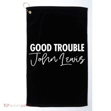 John Lewis Signature Tribute Good Trouble Golf Towel